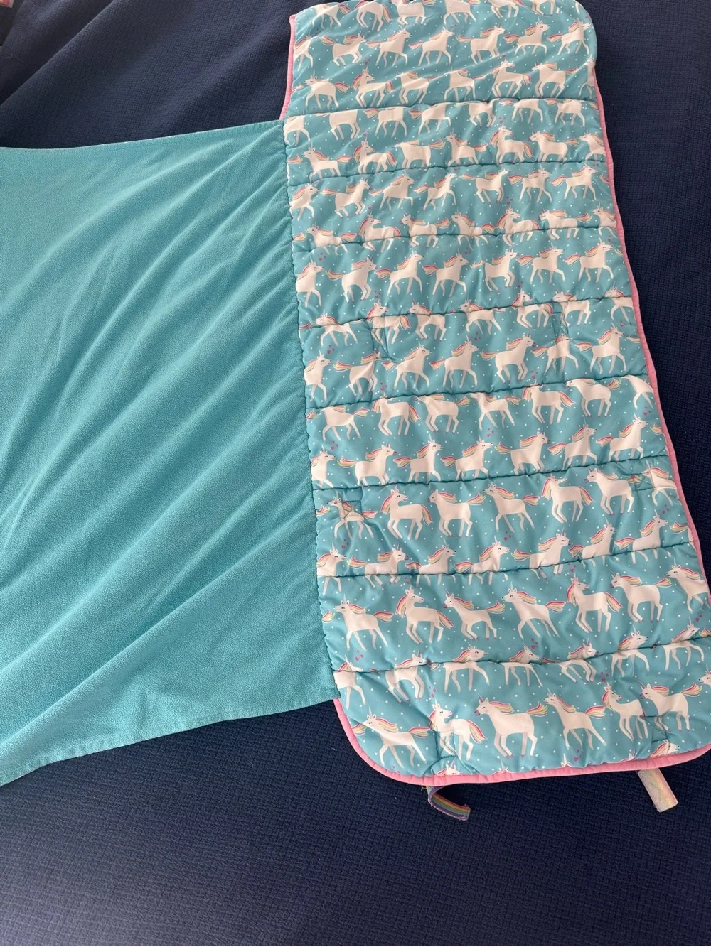 Pottery Barn Unicorn Kids Nap Mat + Matching Backpack